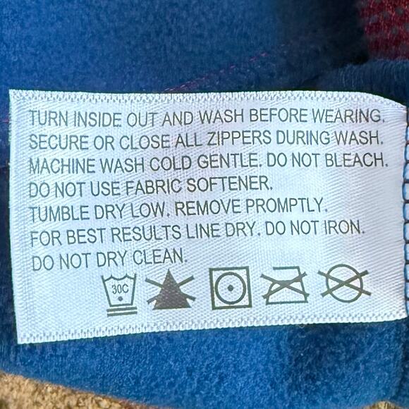 Orvis Trout Bum Vest Mens XL Red Pockets Full Zip Fleece Lined - Picture 9 of 10